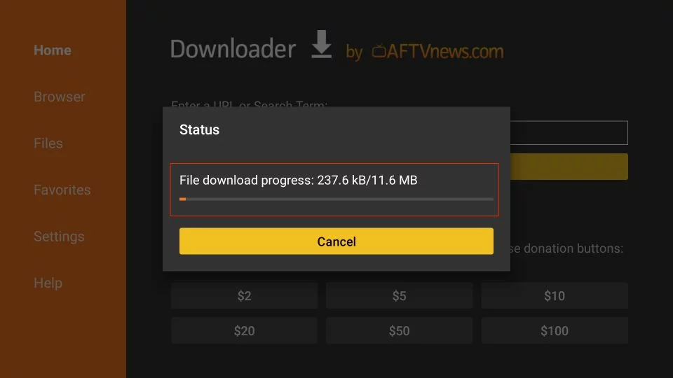 Downloader app