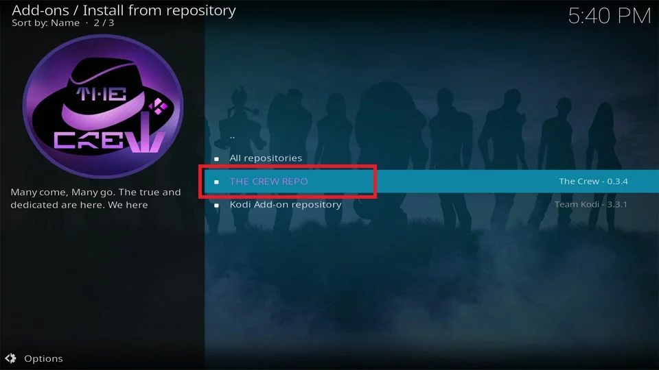 kodi CREW REPO