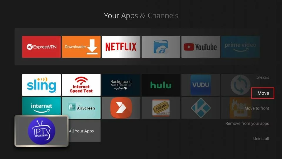 IPTV Smarters Pro app