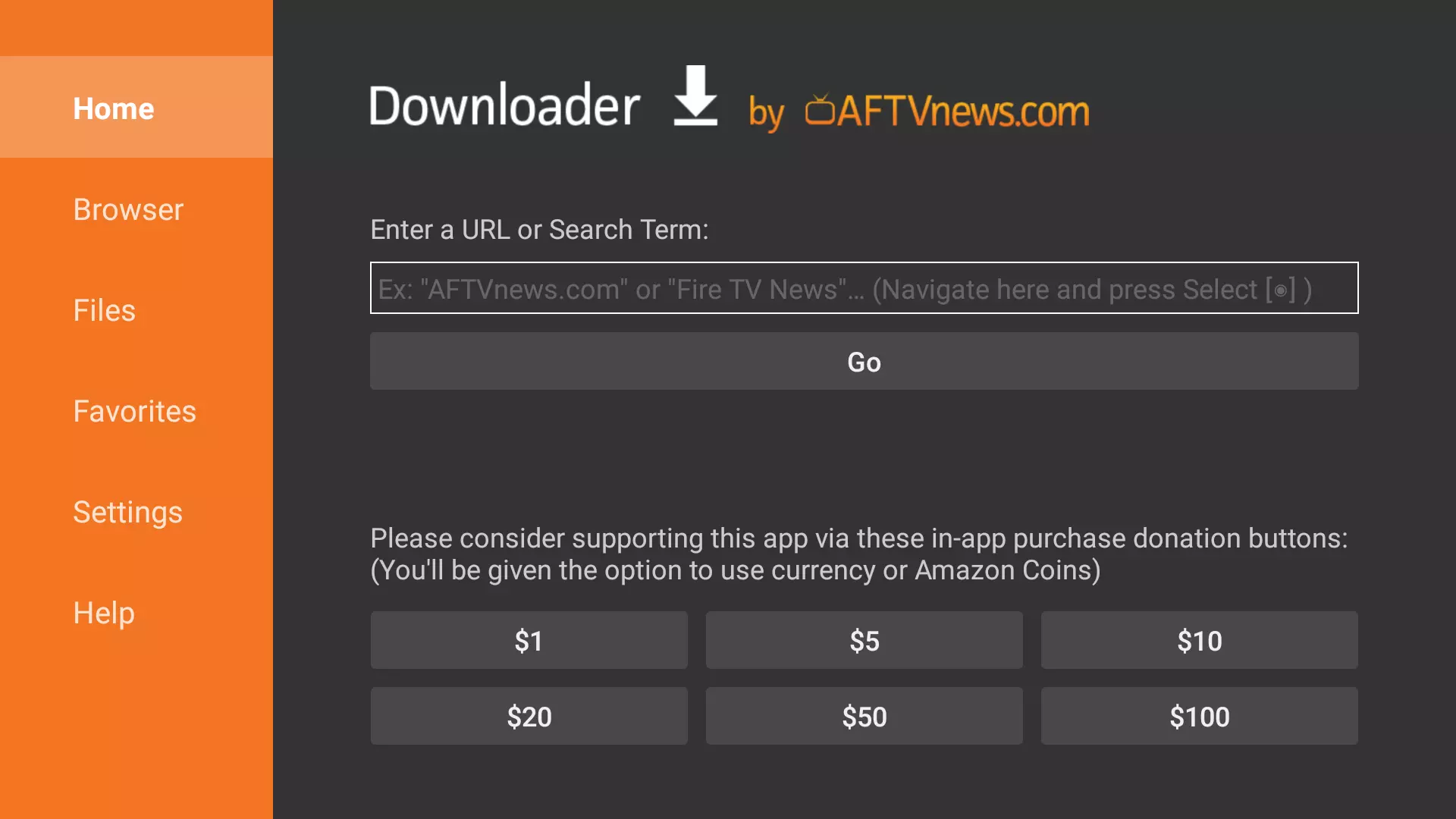 Fire TV downloader