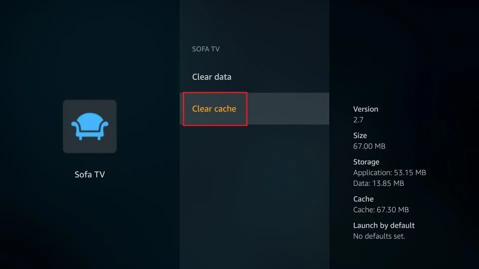 How to clear cache on firestick for many apps