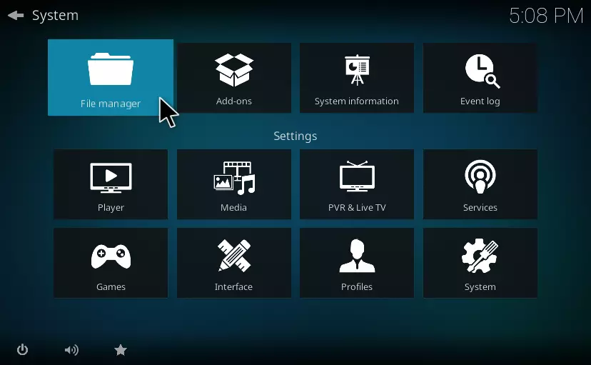 kodi File Manager