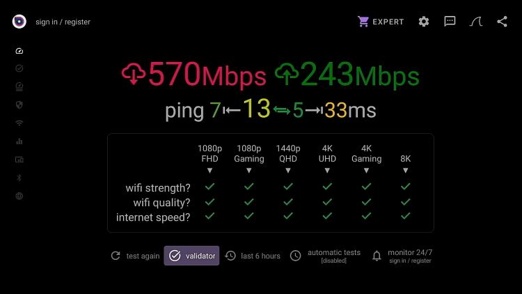 WiFi 6 Speed Tests