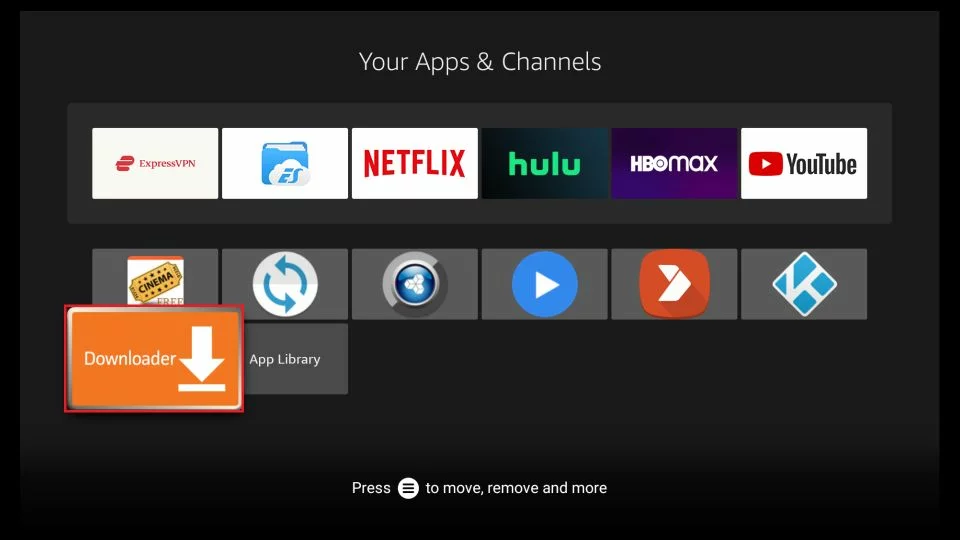 Fire TV downloader