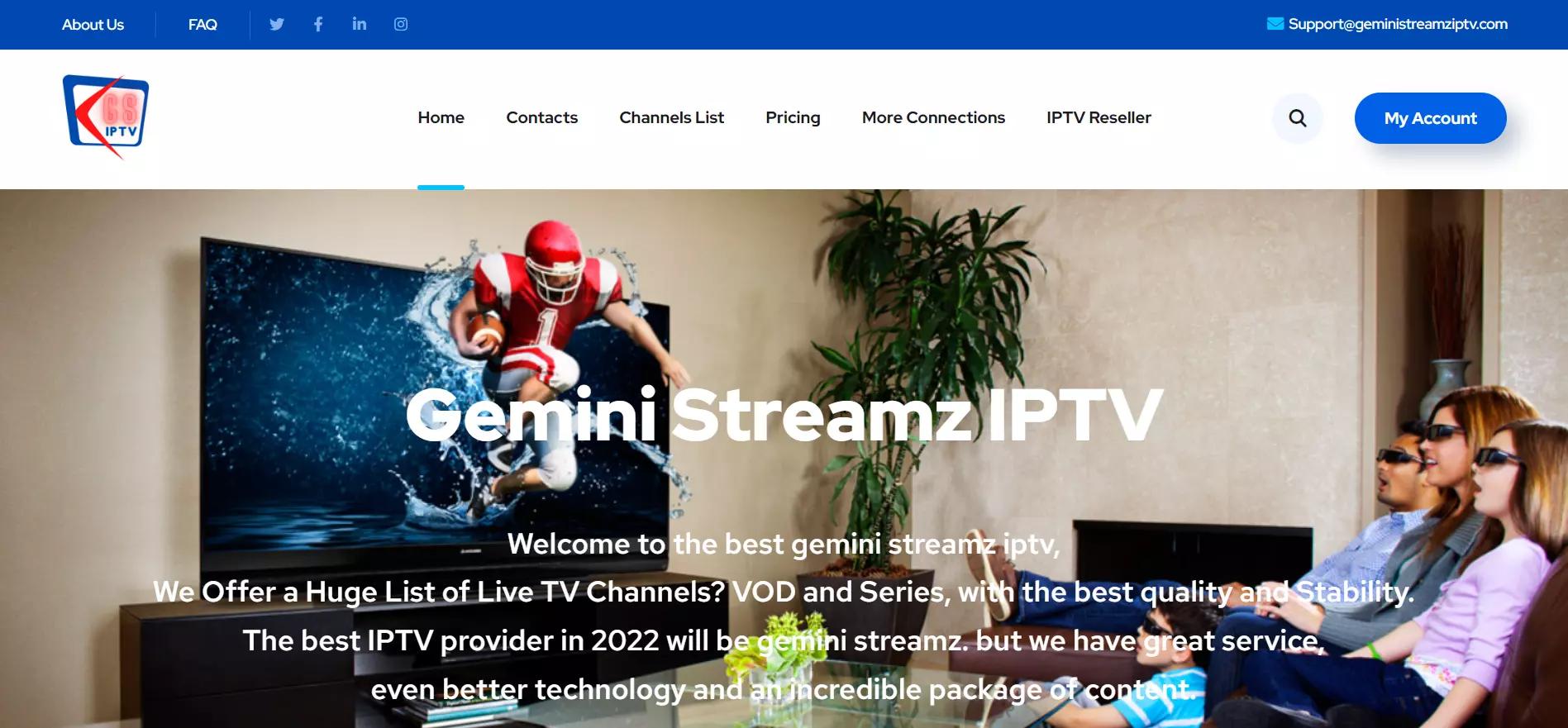 Gemini Streamz IPTV Review 2024