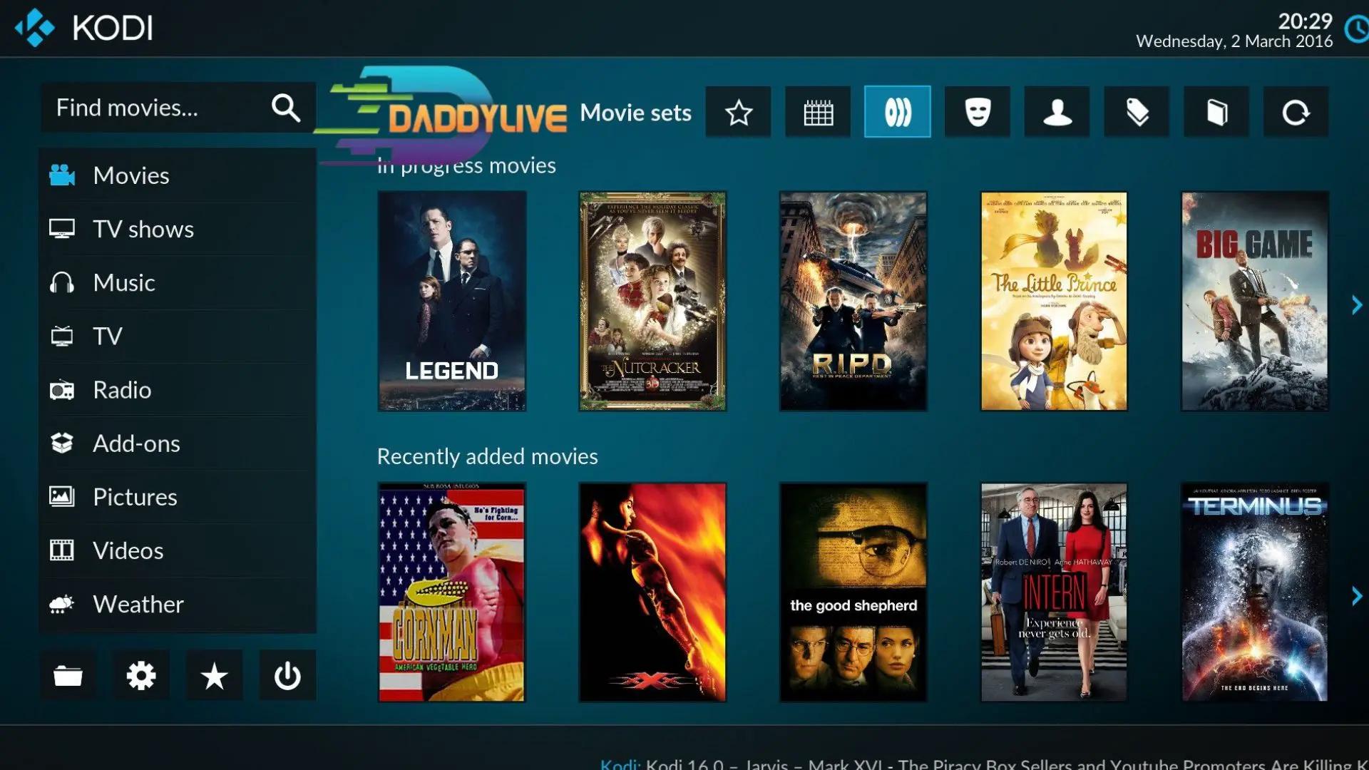 Daddylive Kodi Addon 2024